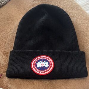 Canada Goose Arctic Program Black Knit Hat